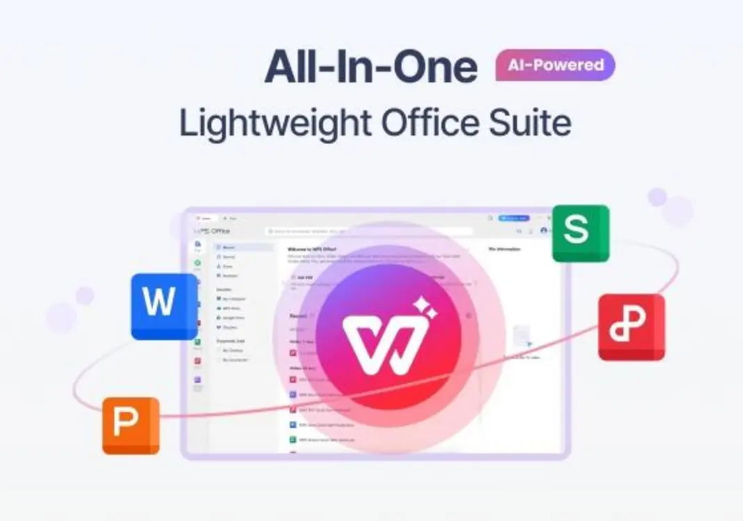Modern office suite with AI tools
