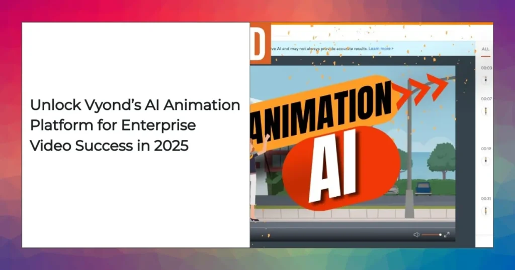 Enterprise training video created with Vyond AI animation tools in 2025 for business communication