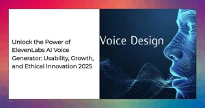 ElevenLabs AI Voice Generator modern platform interface 2025