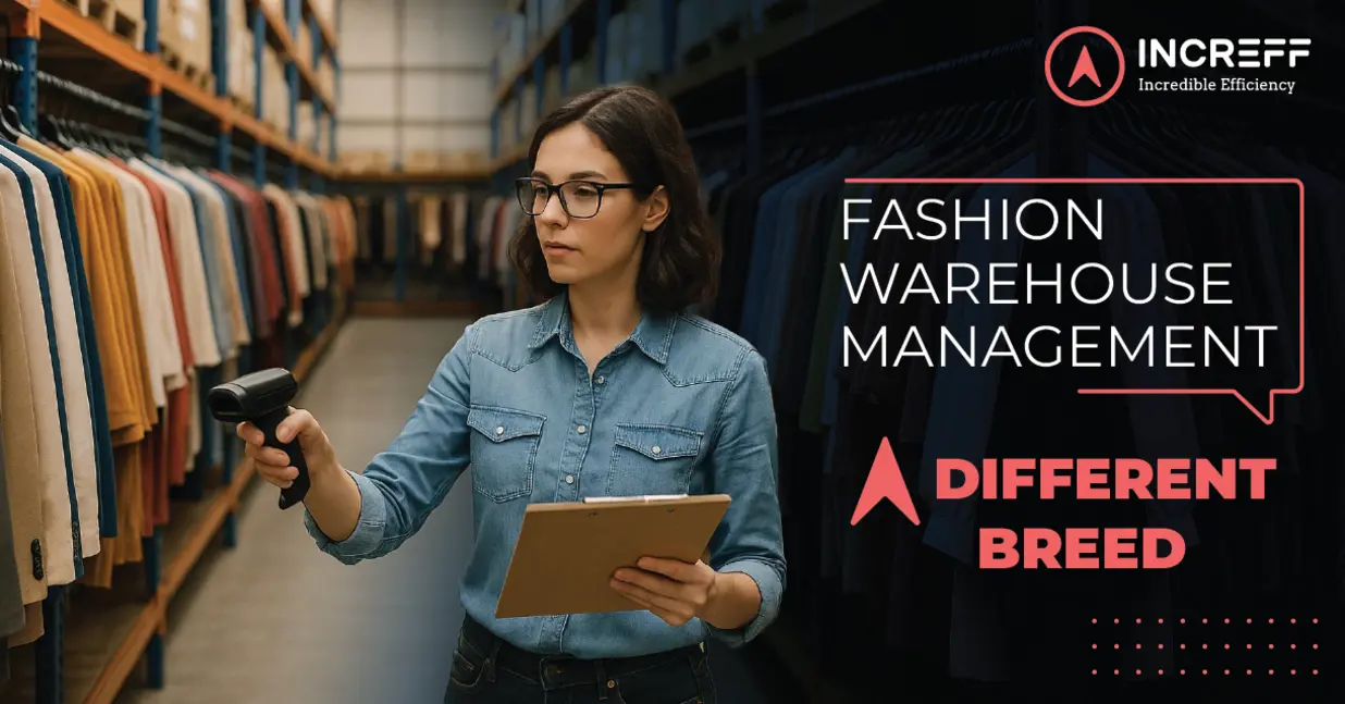 Warehouse inventory management fashion store