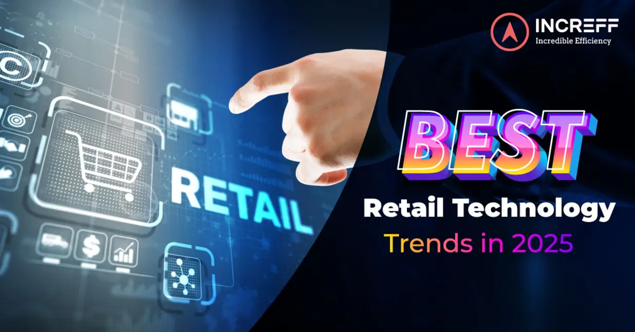 Blog banner showing technology trends 2025