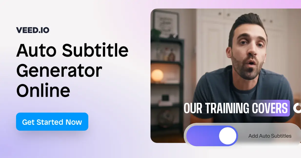 AI subtitle feature screenshot