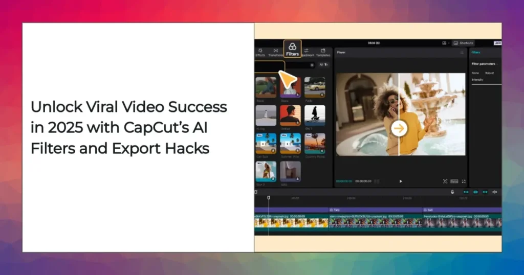 CapCut AI filters and effects library for viral video creation in 2025