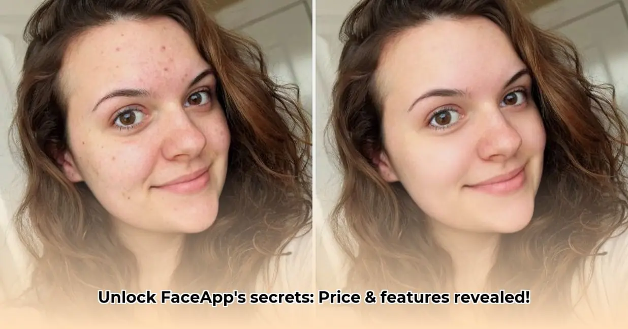 Chart comparing FaceApp filter options