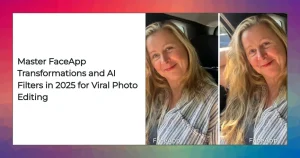 FaceApp transformations age swap gender swap AI photo filters 2025