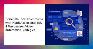 Local ecommerce regional SEO zones visualized with Pippit AI geotargeting.