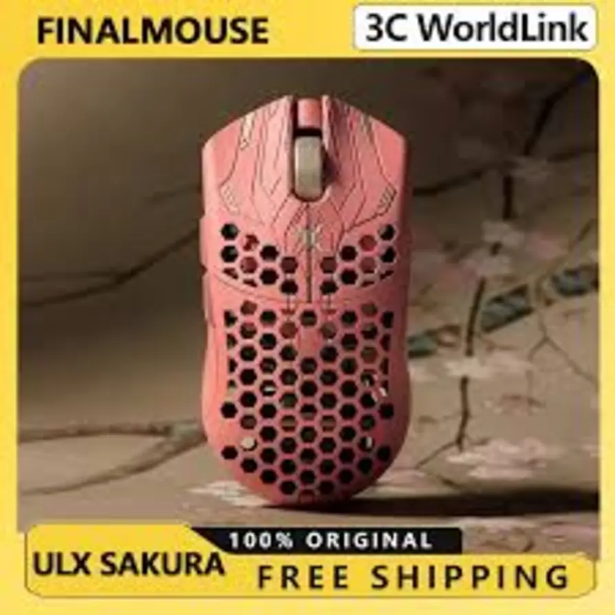 Mouse design closeup showing sakura details