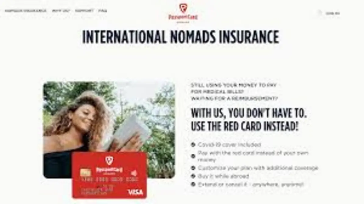 Worldwide insurance for nomads