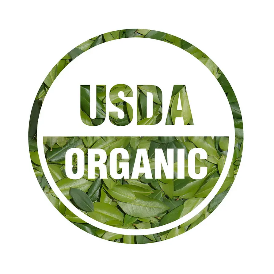 Organic certification badge image