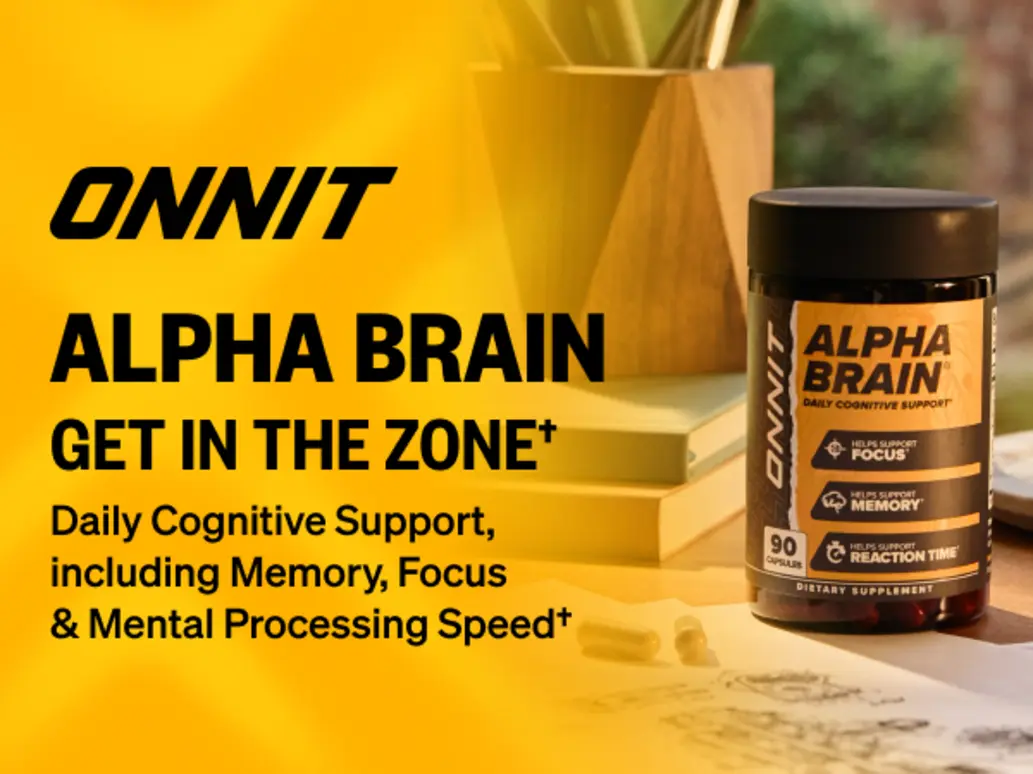 Alpha BRAIN supplement bottle image