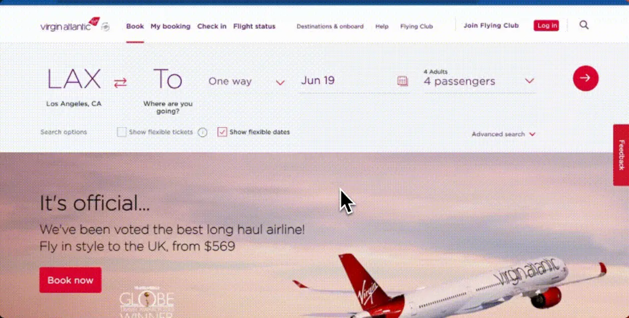 Tips for flexible flight booking