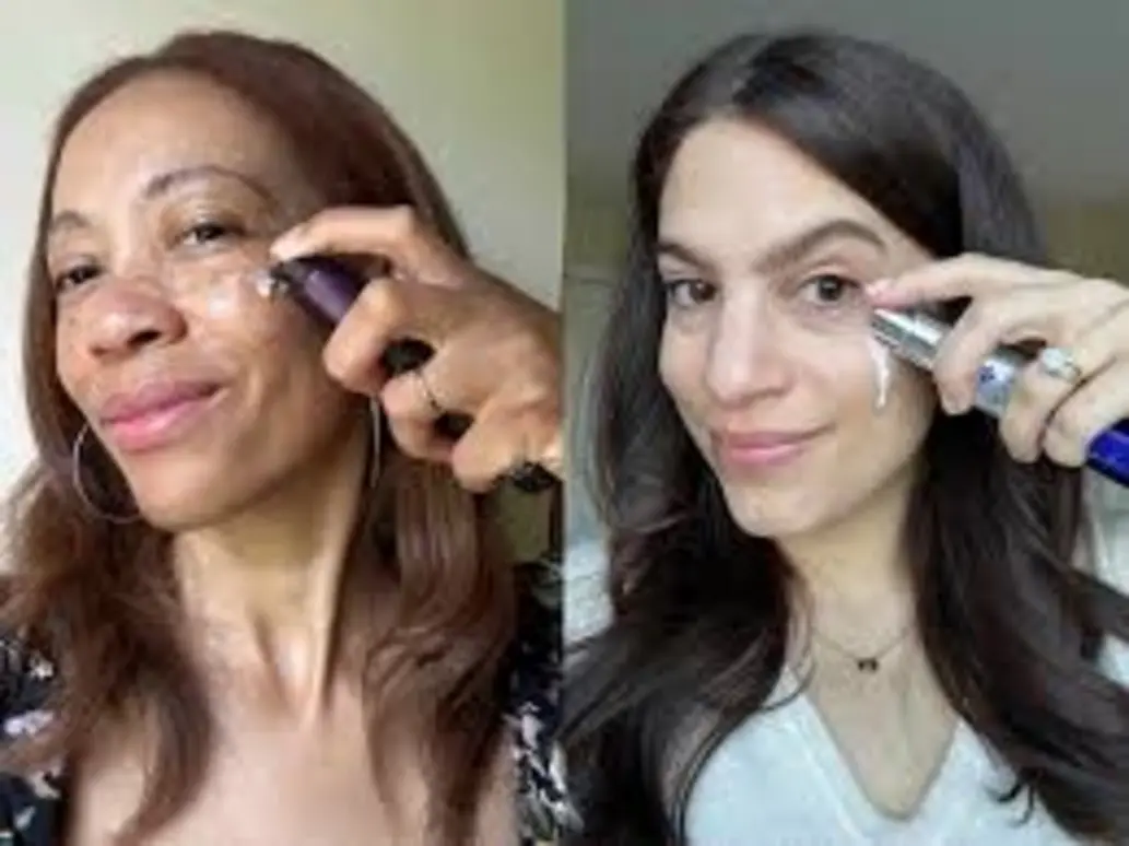 Serums with hydration texture