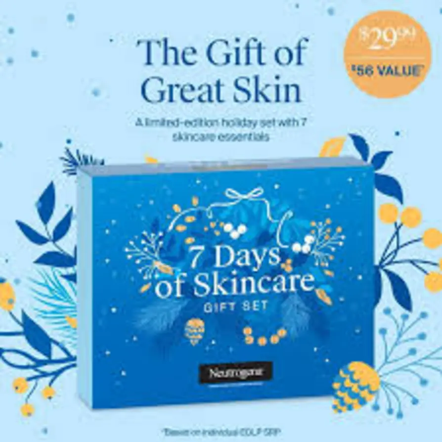 Skincare gift sets and bundles displayed