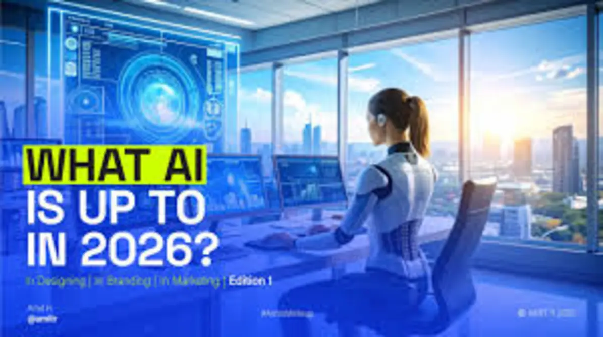 AI-driven technology revolutionizing industries in 2026 illustration