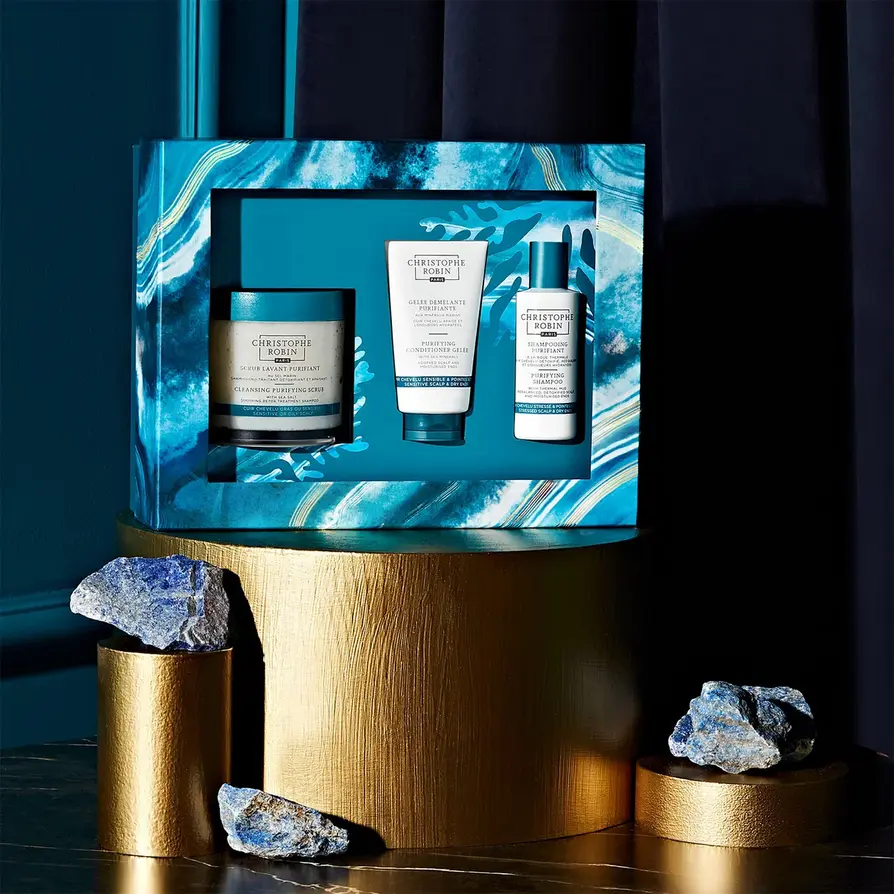 Luxury Hair Mask Ritual with Sea Salt Scrub