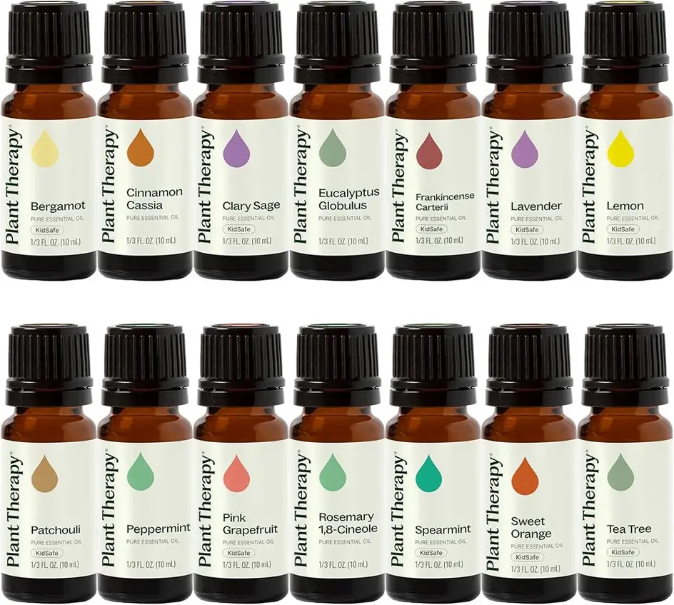 Plant Therapy organic lavender and rosemary essential oils