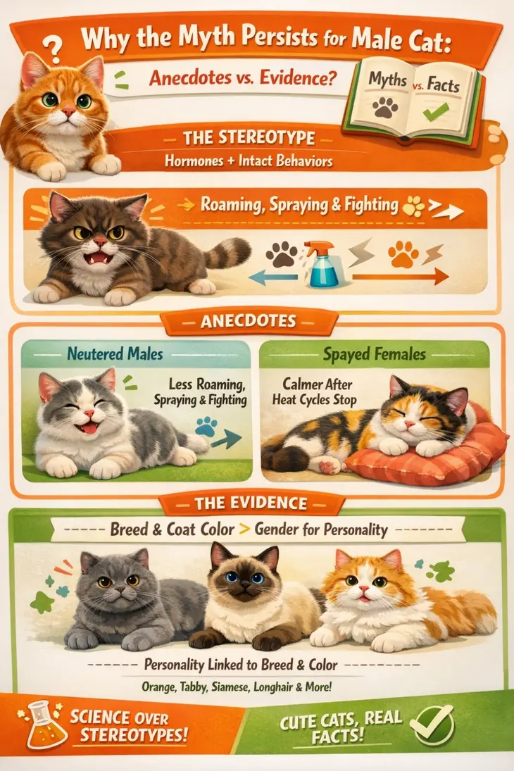 Statistics table showing cat ownership trends by gender (2024–2026)