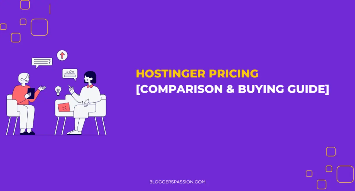 Hostinger dashboard and AI builder