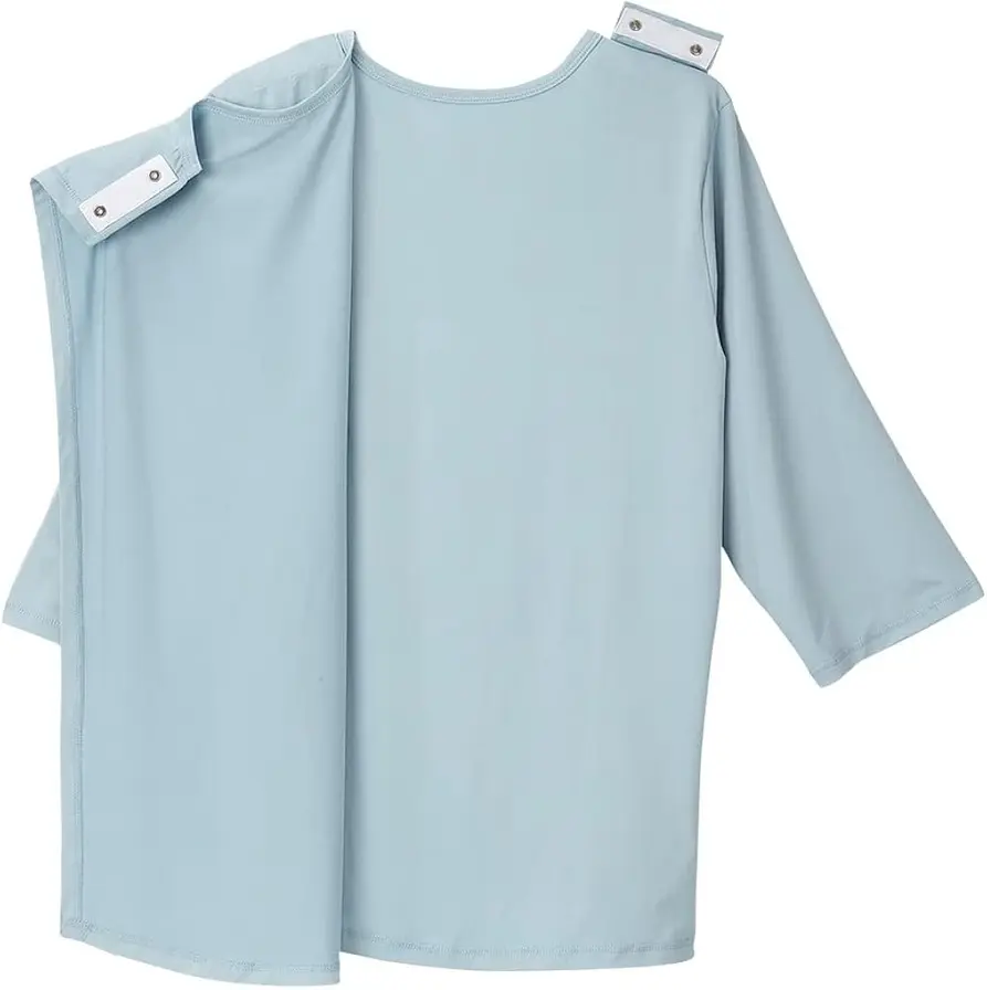 Magnetic Button Shirts for Easy Dressing